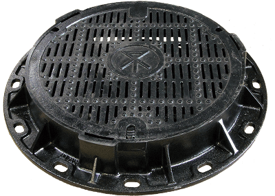 飛散防止型マンホール蓋