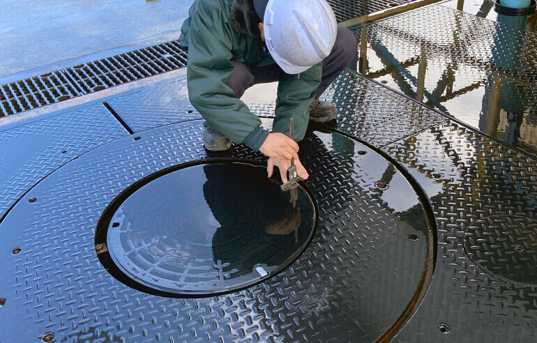 検査体制（本社・工場）