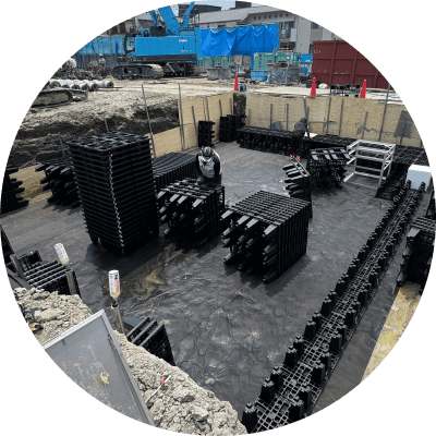 技術資格者による安心施工